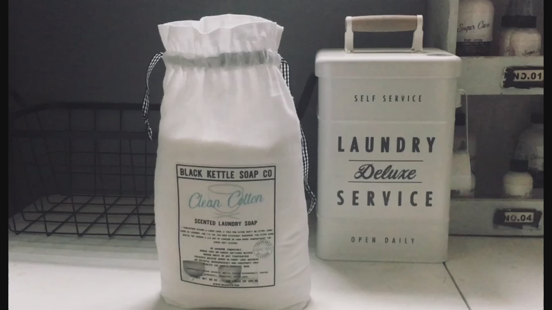 CLEAN COTTON - 5 pound Cloth Bag